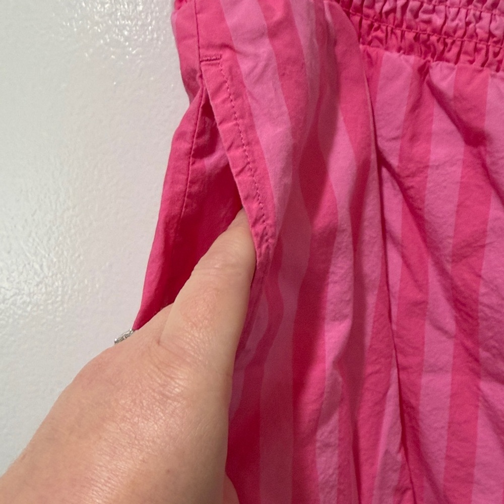 A New Day Fuchsia Smocked Shorts - Picture 3 of 4